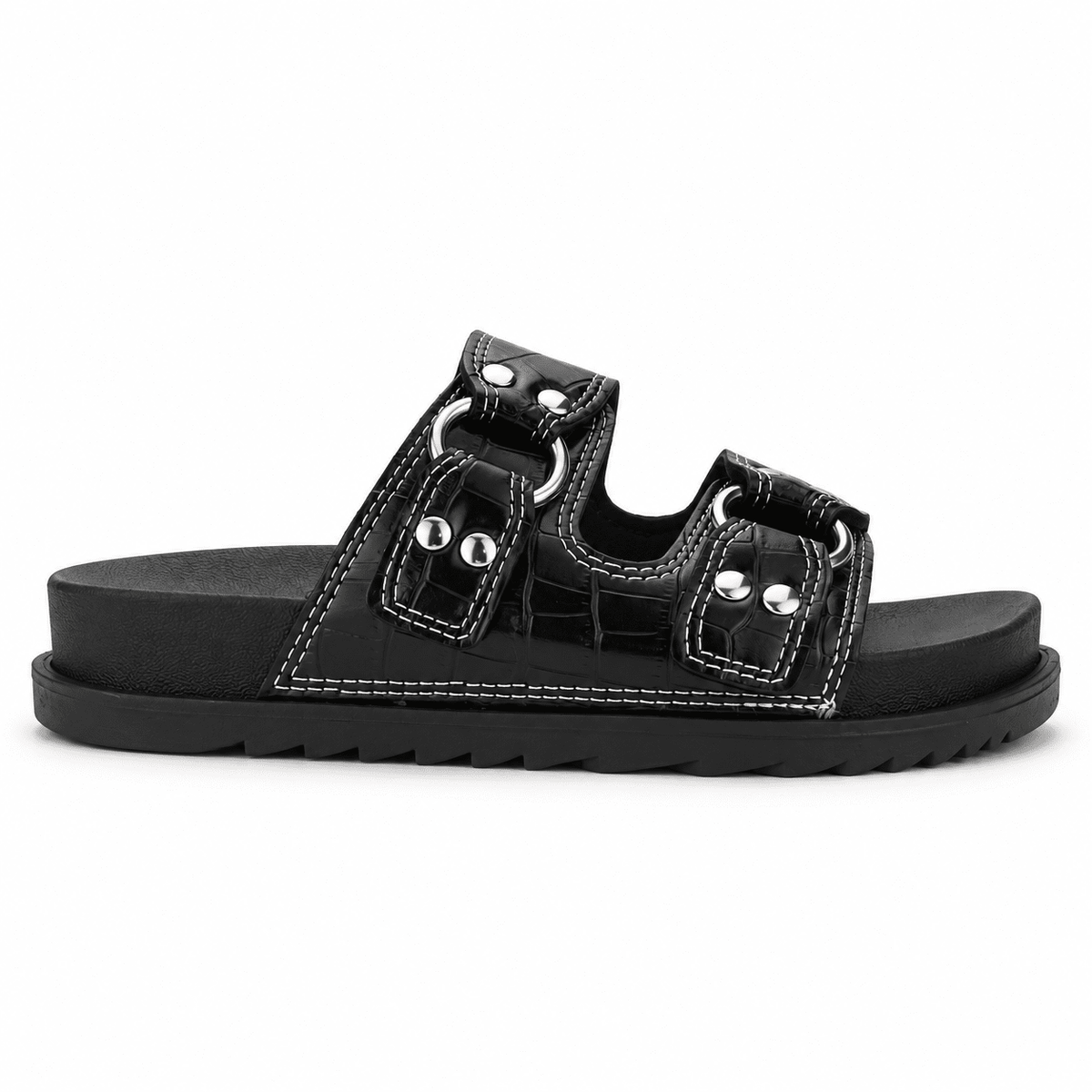 Sandalia Negro Mujer Casual Chalada Bora Chalada 