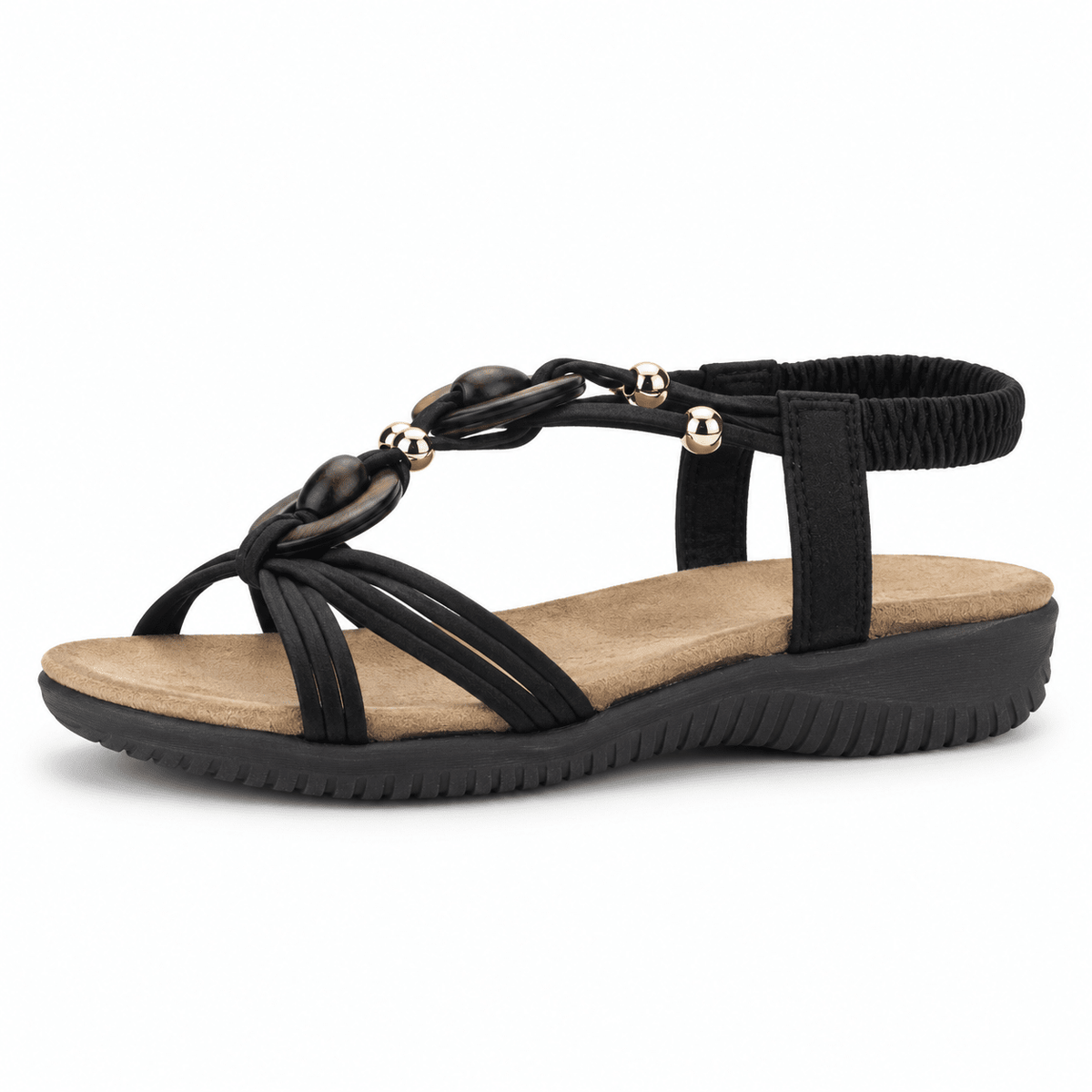 Sandalia Negro Mujer Casual Chalada Clara Chalada 