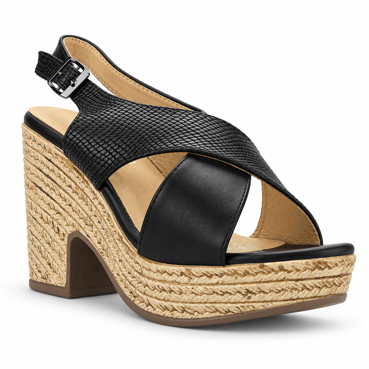 Sandalia Negro Mujer Casual Chalada Feliceh Chalada 