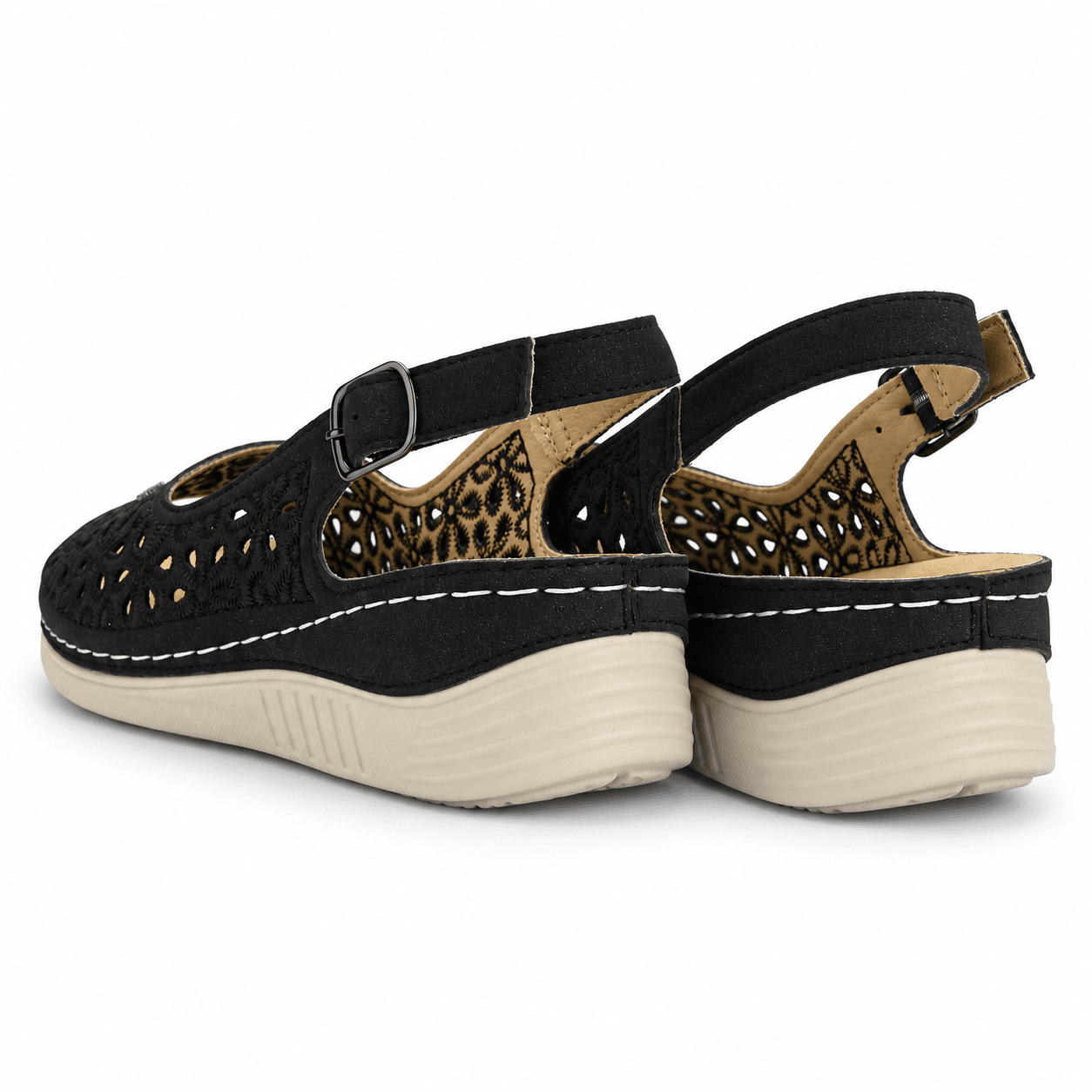 Sandalia Negro Mujer Casual Chalada Mulan Sandalias Chalada
