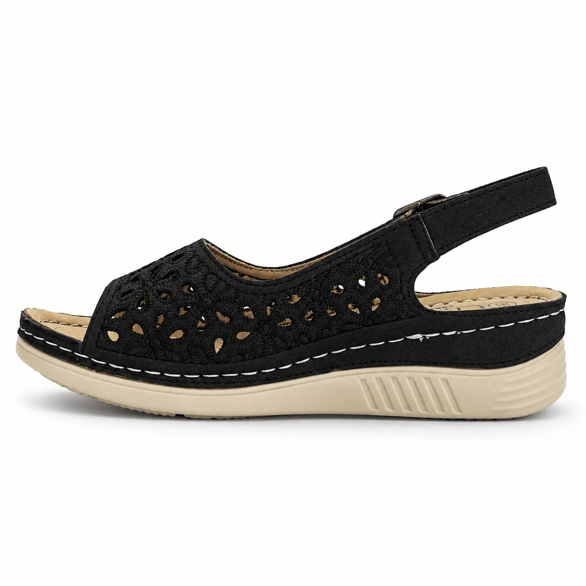 Sandalia Negro Mujer Casual Chalada Mulan Sandalias Chalada