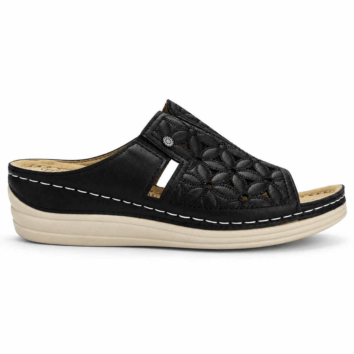 Sandalia Negro Mujer Casual Chalada Mulan Sandalias Chalada
