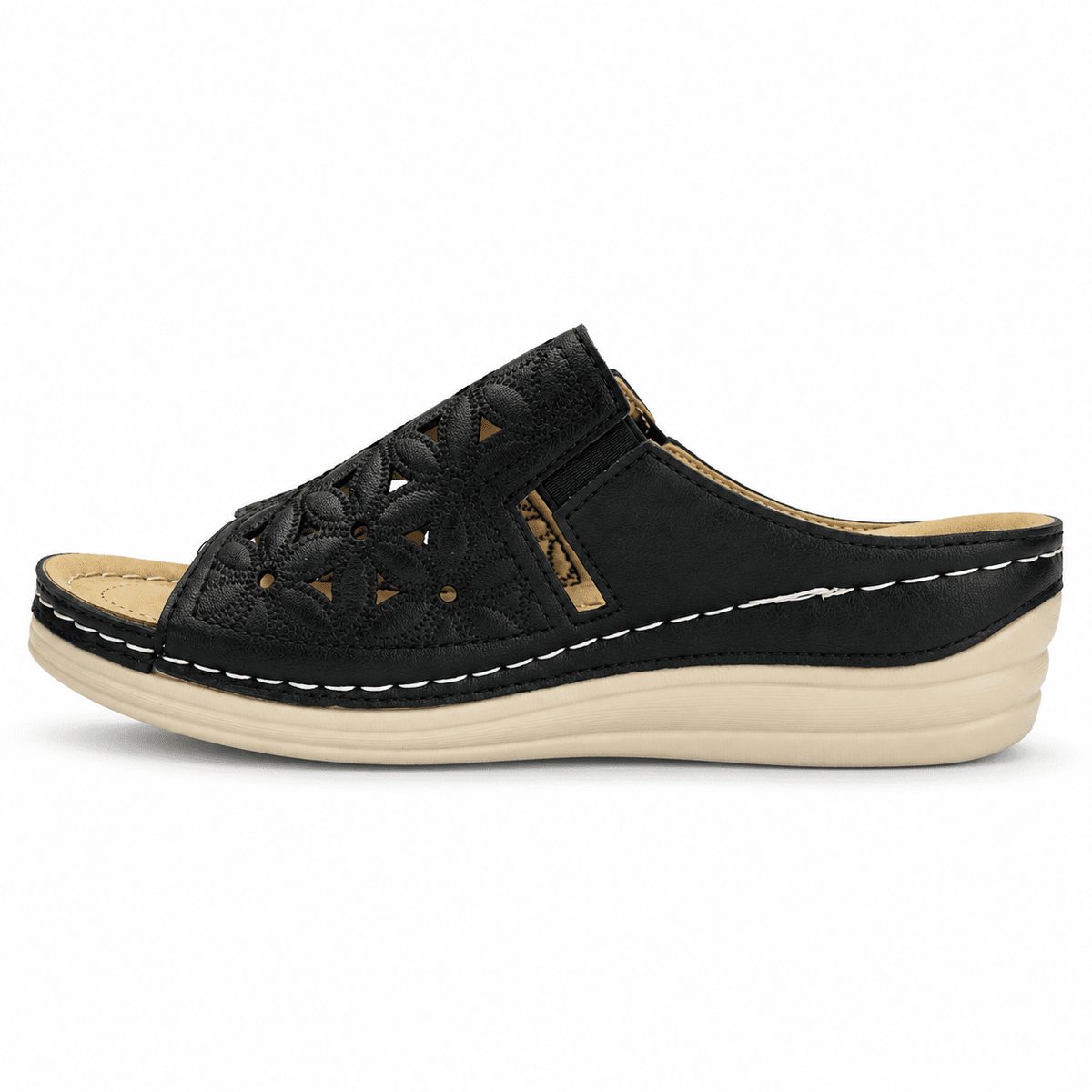 Sandalia Negro Mujer Casual Chalada Mulan Sandalias Chalada