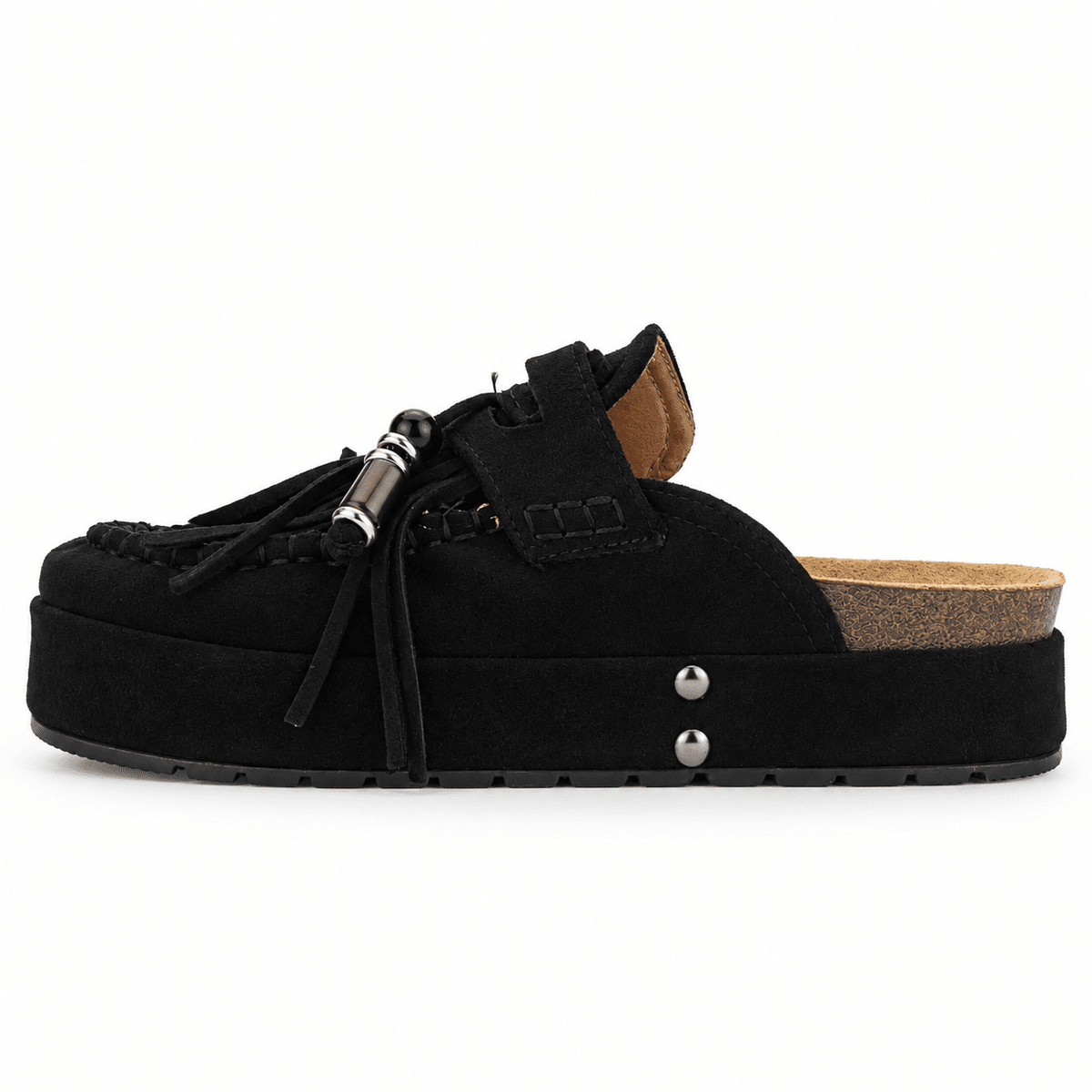 Sandalia Negro Mujer Casual Chalada Risco Sandalias Chalada 