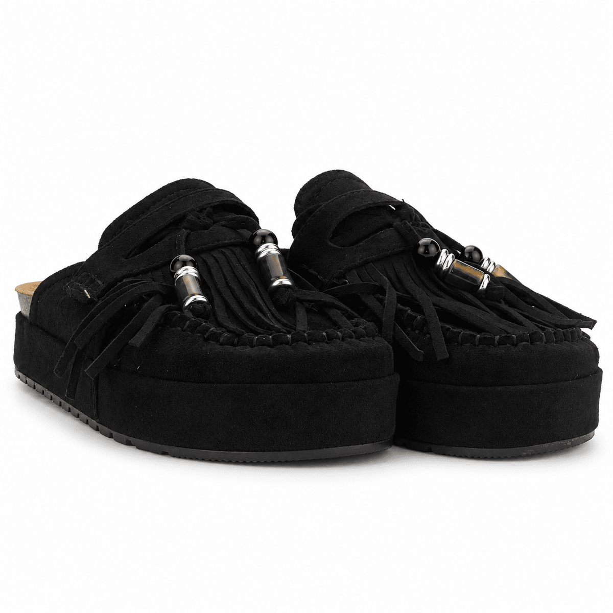 Sandalia Negro Mujer Casual Chalada Risco Sandalias Chalada 
