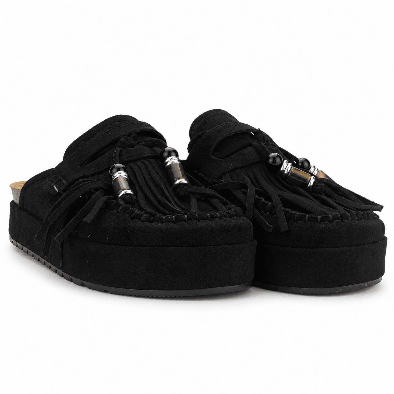 Sandalia Negro Mujer Casual Chalada Risco Sandalias Chalada 