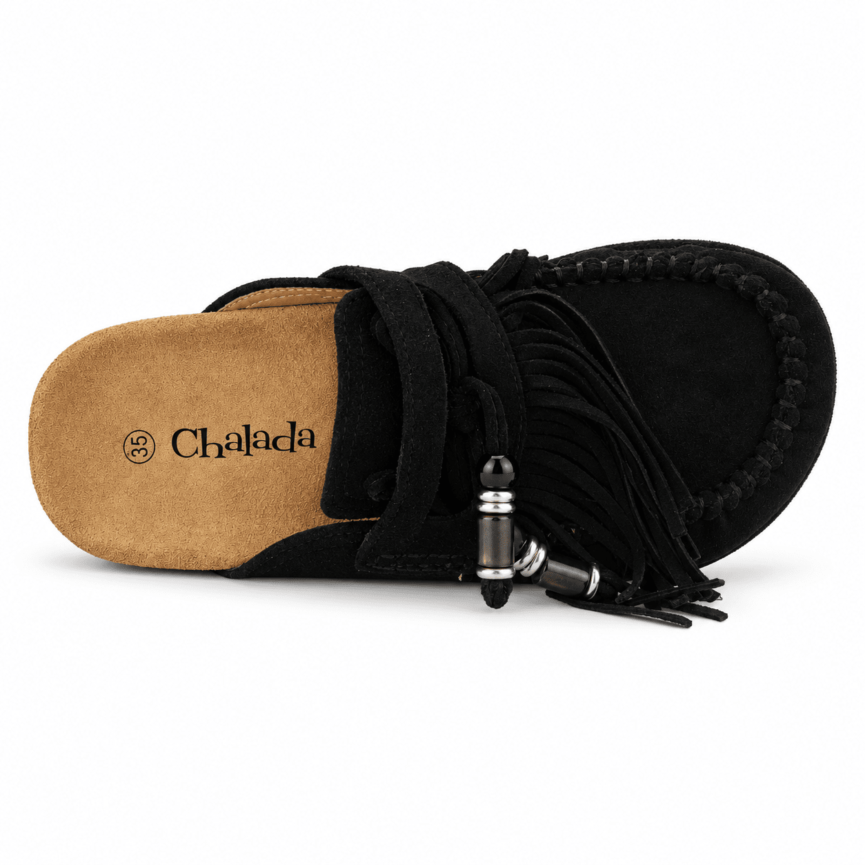 Sandalia Negro Mujer Casual Chalada Risco Sandalias Chalada 