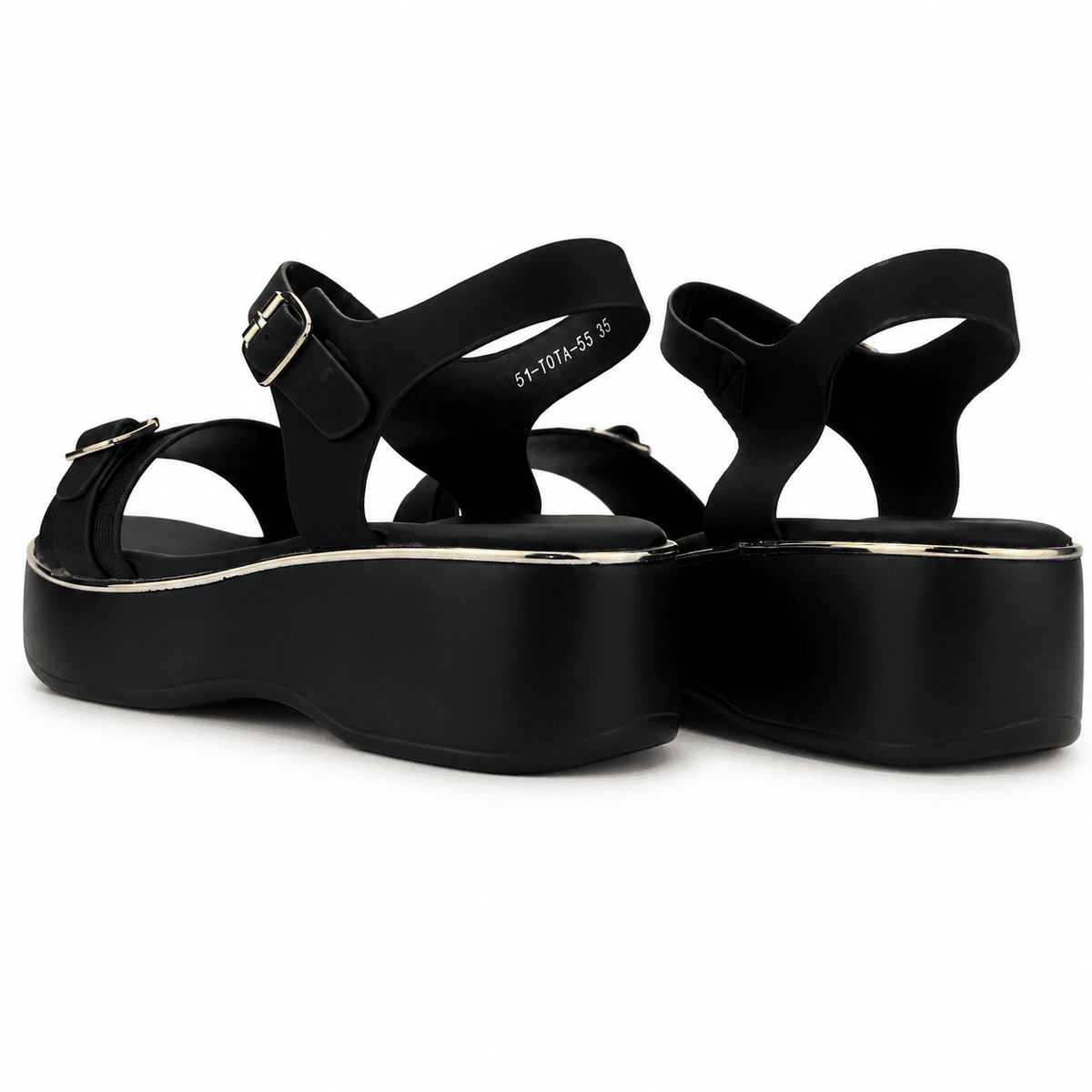 Sandalia Negro Mujer Casual Chalada Tota Sandalias Chalada 