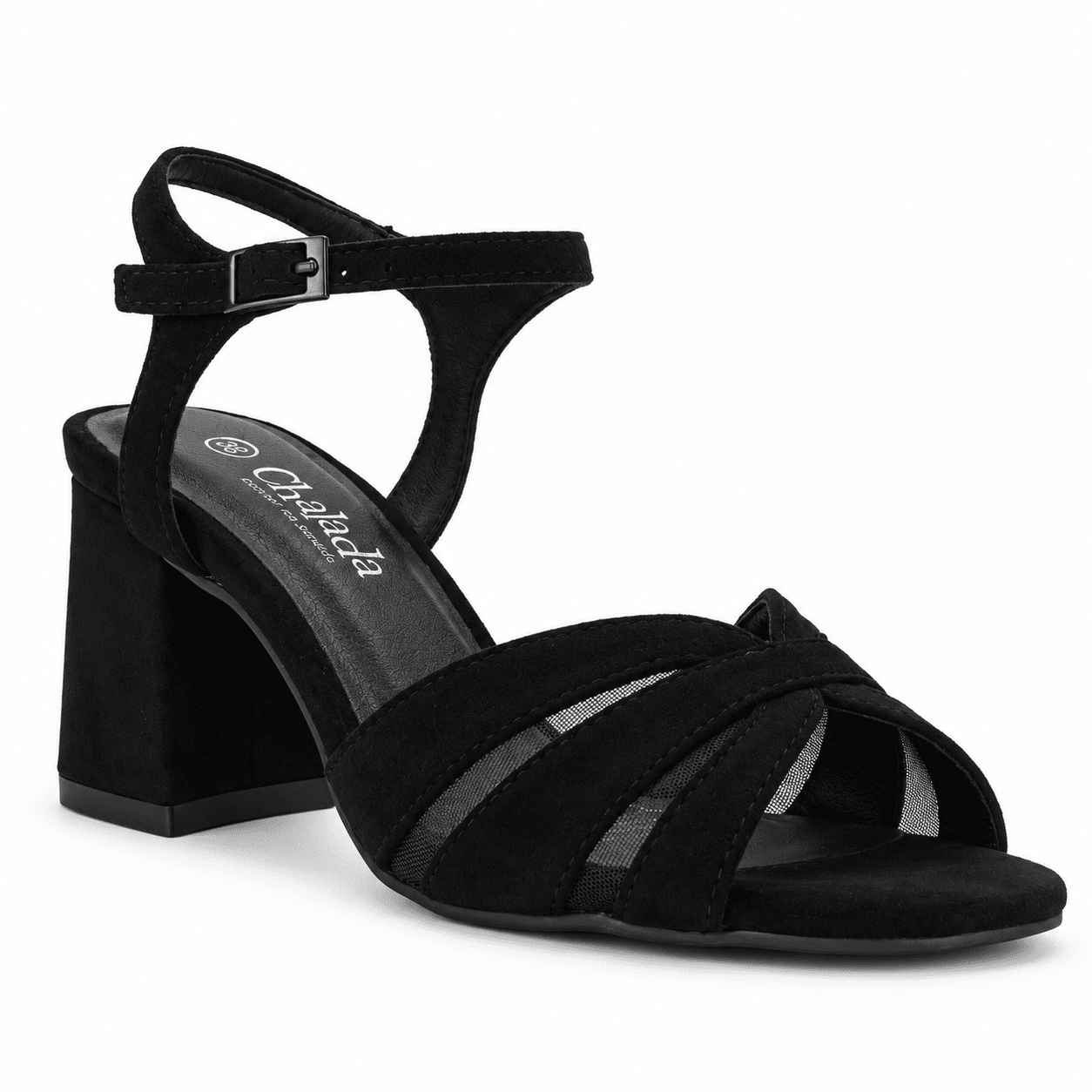 Sandalia Negro Mujer Casual Chalada Vendra Sandalias Chalada 