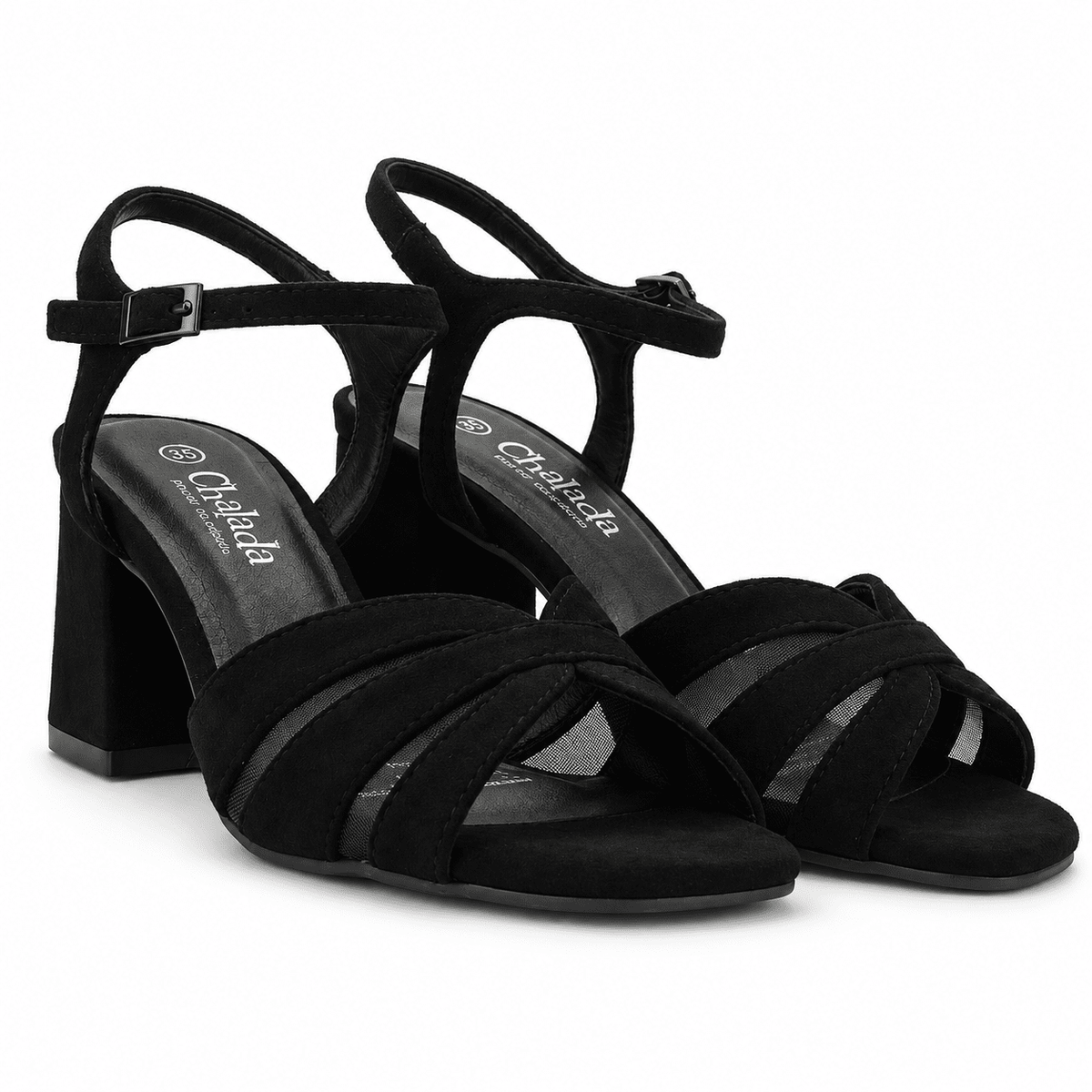 Sandalia Negro Mujer Casual Chalada Vendra Sandalias Chalada 