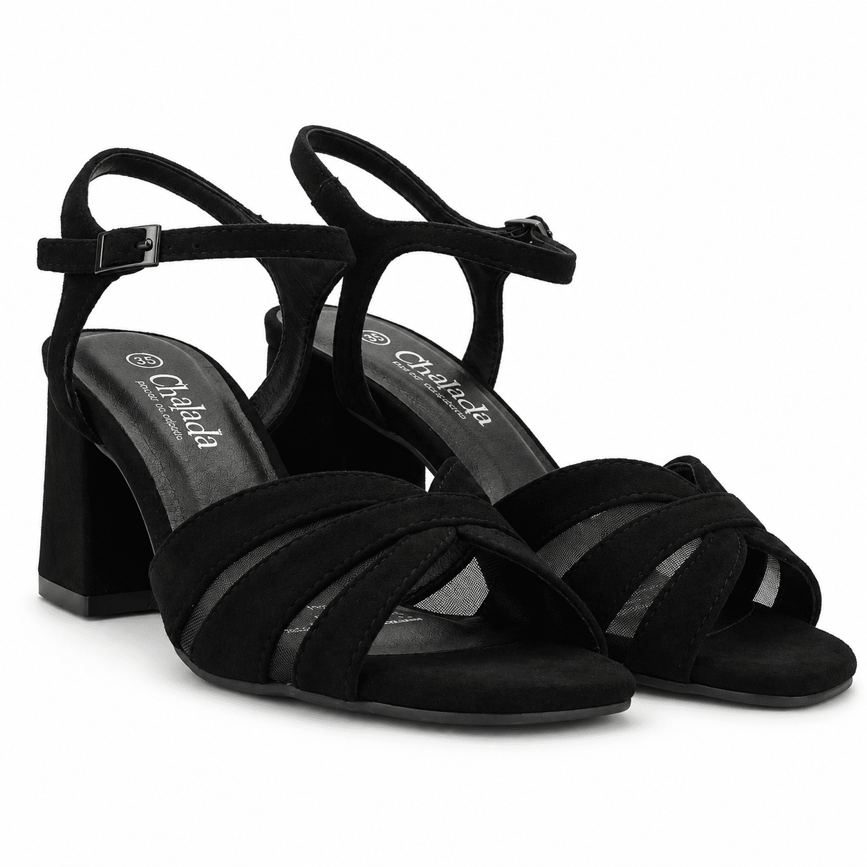Sandalia Negro Mujer Casual Chalada Vendra Sandalias Chalada 