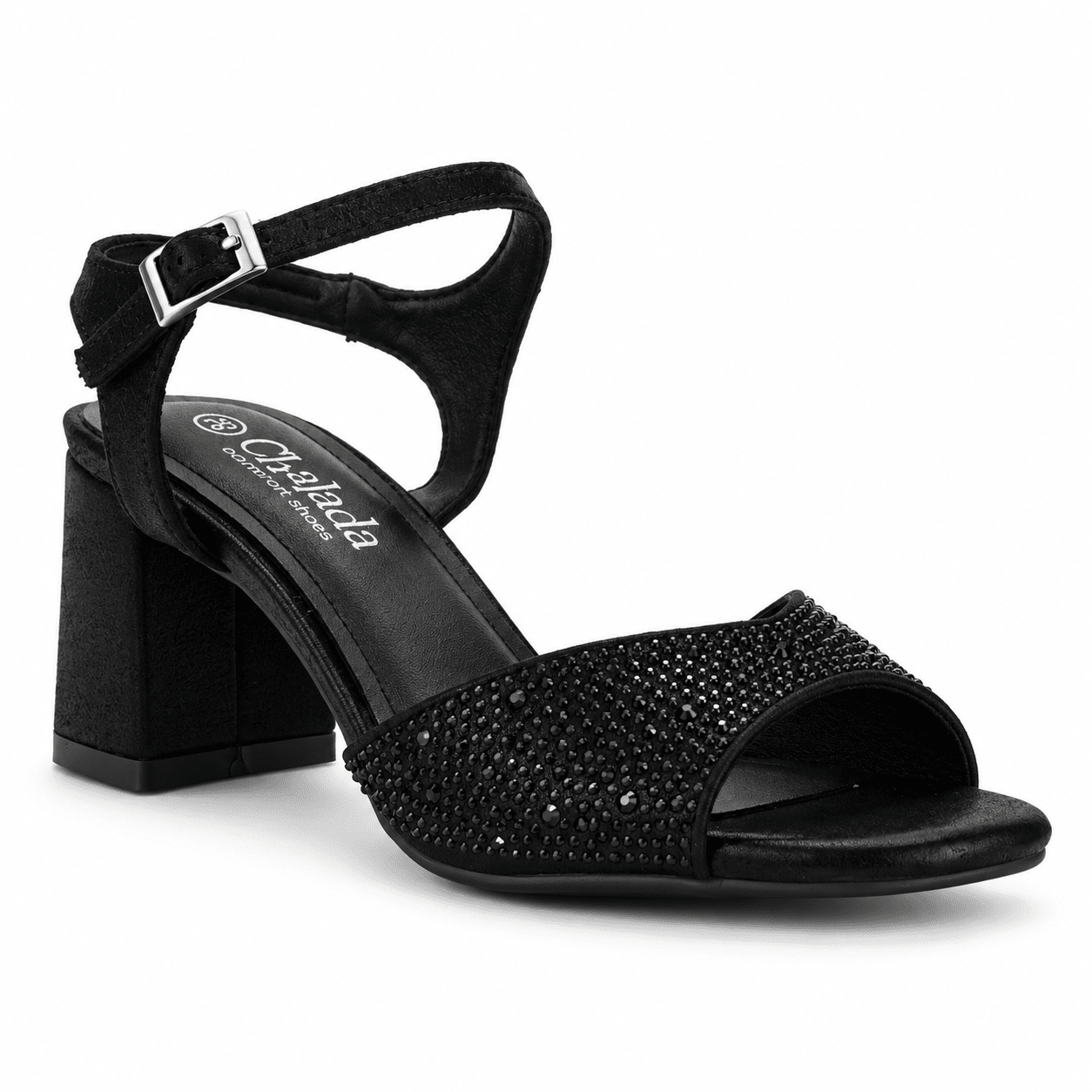 Sandalia Negro Mujer Casual Chalada Vendra Sandalias Chalada 