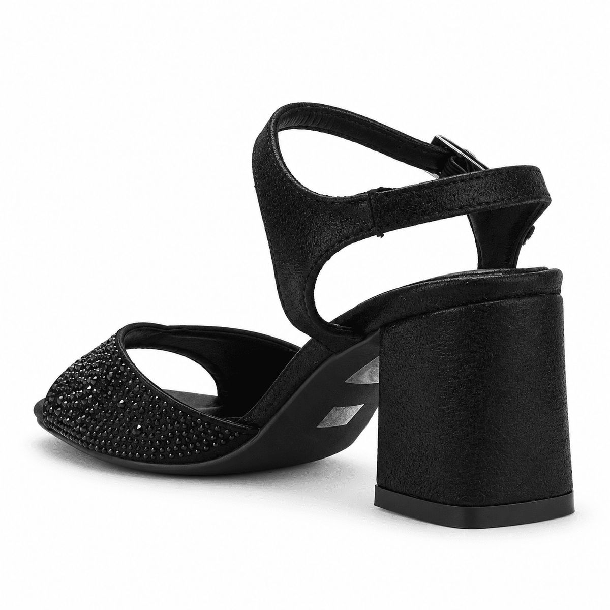 Sandalia Negro Mujer Casual Chalada Vendra Sandalias Chalada 