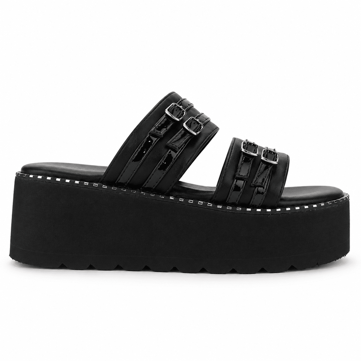 Sandalia Negro Mujer Casual Chalada Virken Chalada 