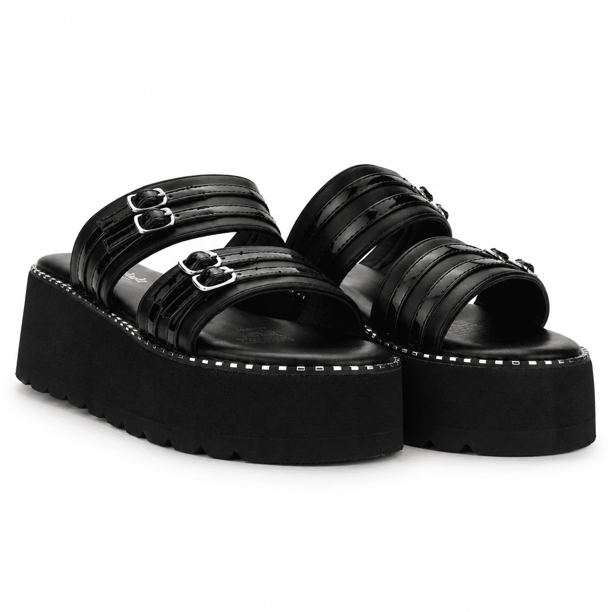 Sandalia Negro Mujer Casual Chalada Virken Chalada 