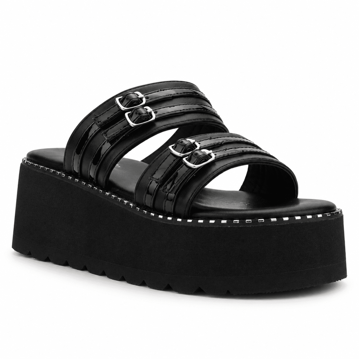Sandalia Negro Mujer Casual Chalada Virken Chalada 