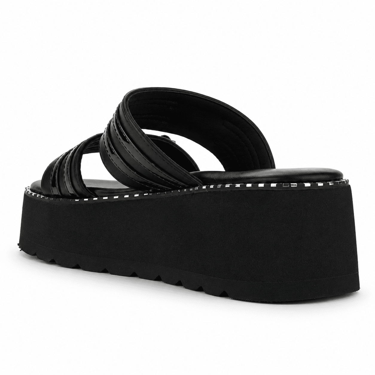 Sandalia Negro Mujer Casual Chalada Virken Chalada 