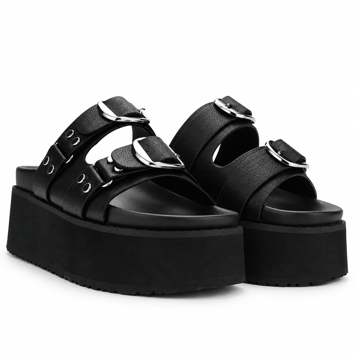 Sandalia Negro Mujer Casual Chalada Viru Chalada 