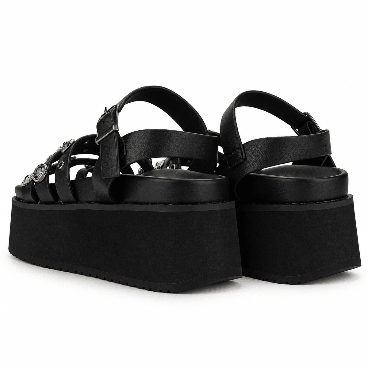 Sandalia Negro Mujer Casual Chalada Viru Chalada 
