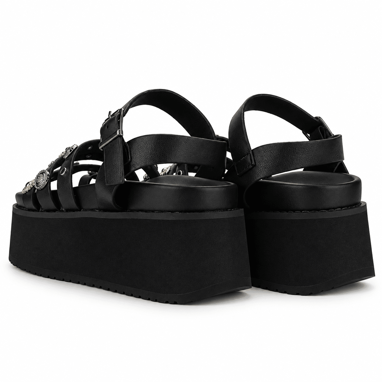 Sandalia Negro Mujer Casual Chalada Viru Chalada 