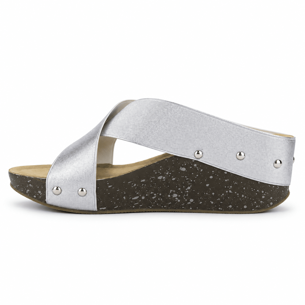 Sandalia Plateado Mujer Casual Chalada Como Chalada 