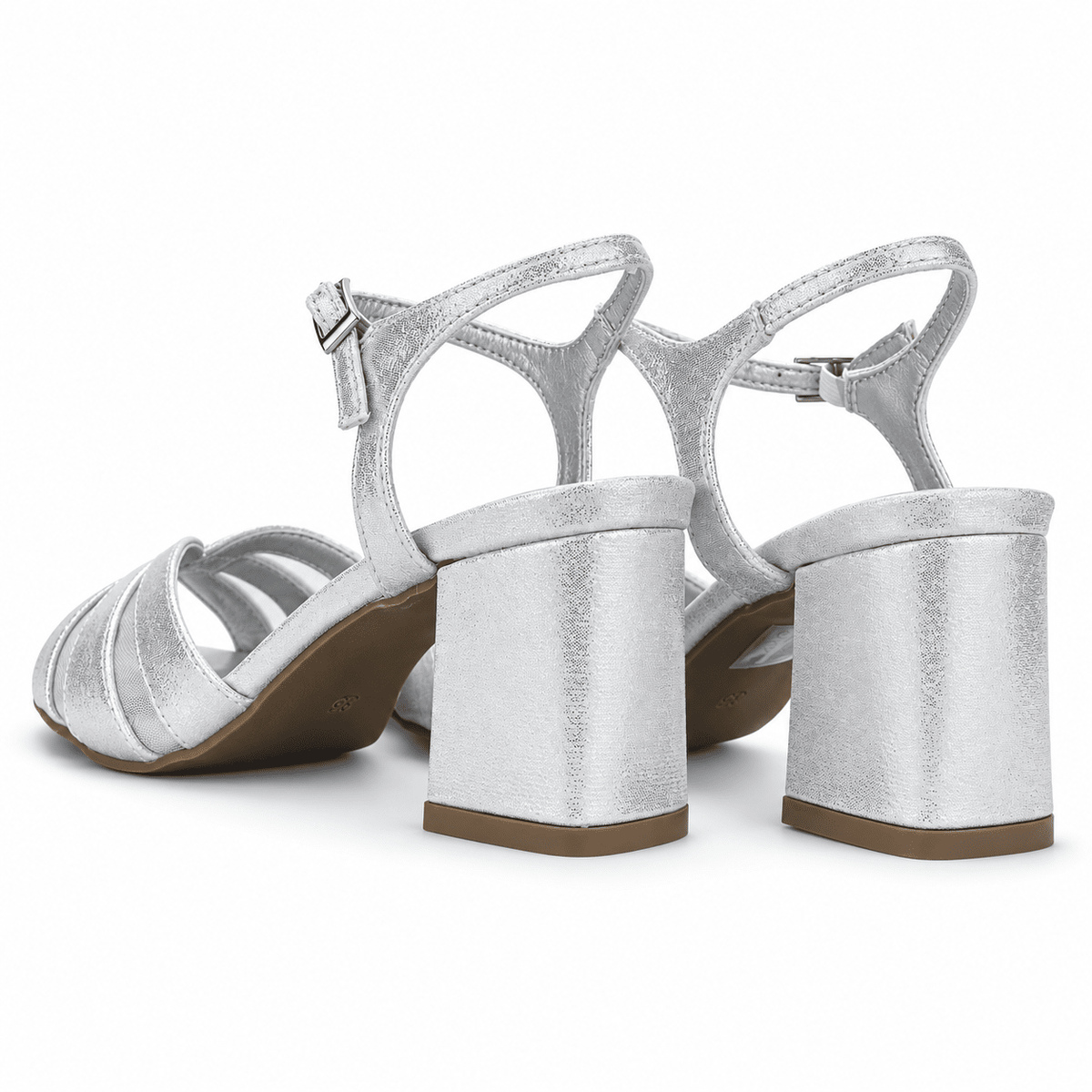Sandalia Plateado Mujer Casual Chalada Vendra Sandalias Chalada 