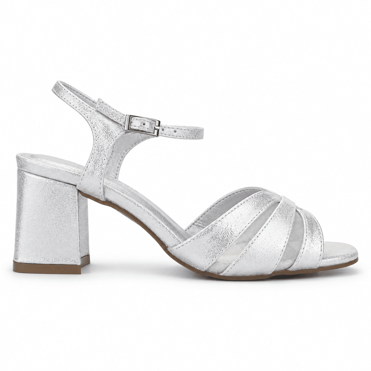 Sandalia Plateado Mujer Casual Chalada Vendra Sandalias Chalada 