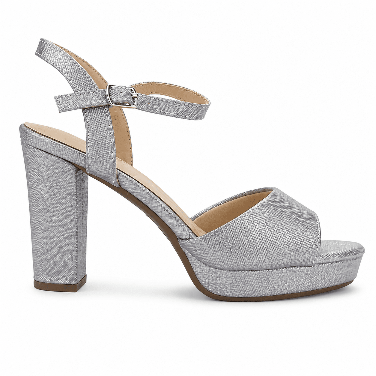 Sandalia Plateado Mujer Casual Chalada Voce Sandalias Chalada 