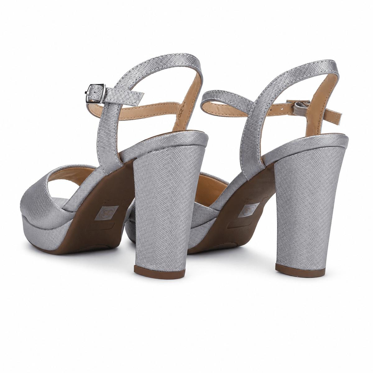 Sandalia Plateado Mujer Casual Chalada Voce Sandalias Chalada 