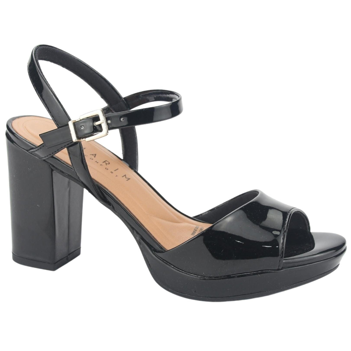 Sandalia Ramarim Mujer 2333221 Negro Casual Sandalias Taco Ramarim 