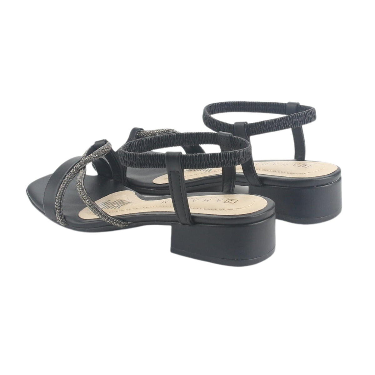 Sandalia Ramarim Mujer 2448201 Negro Casual Sandalias Ramarim 