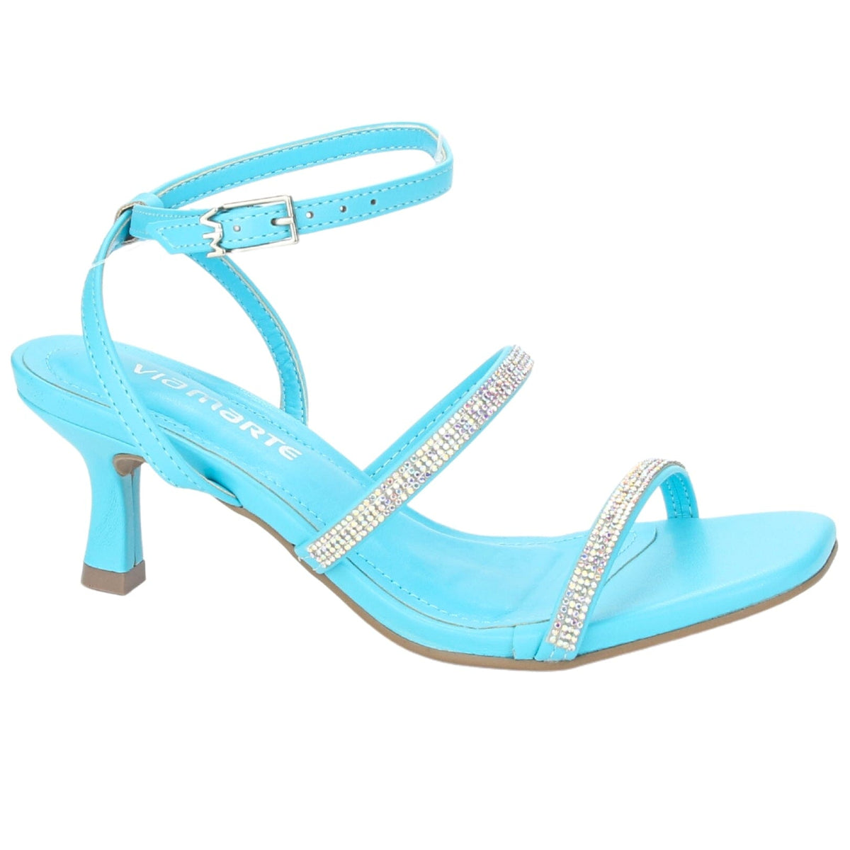 Sandalia Via Marte Mujer 23-18501 Salinas Casual Sandalias Taco Via Marte 