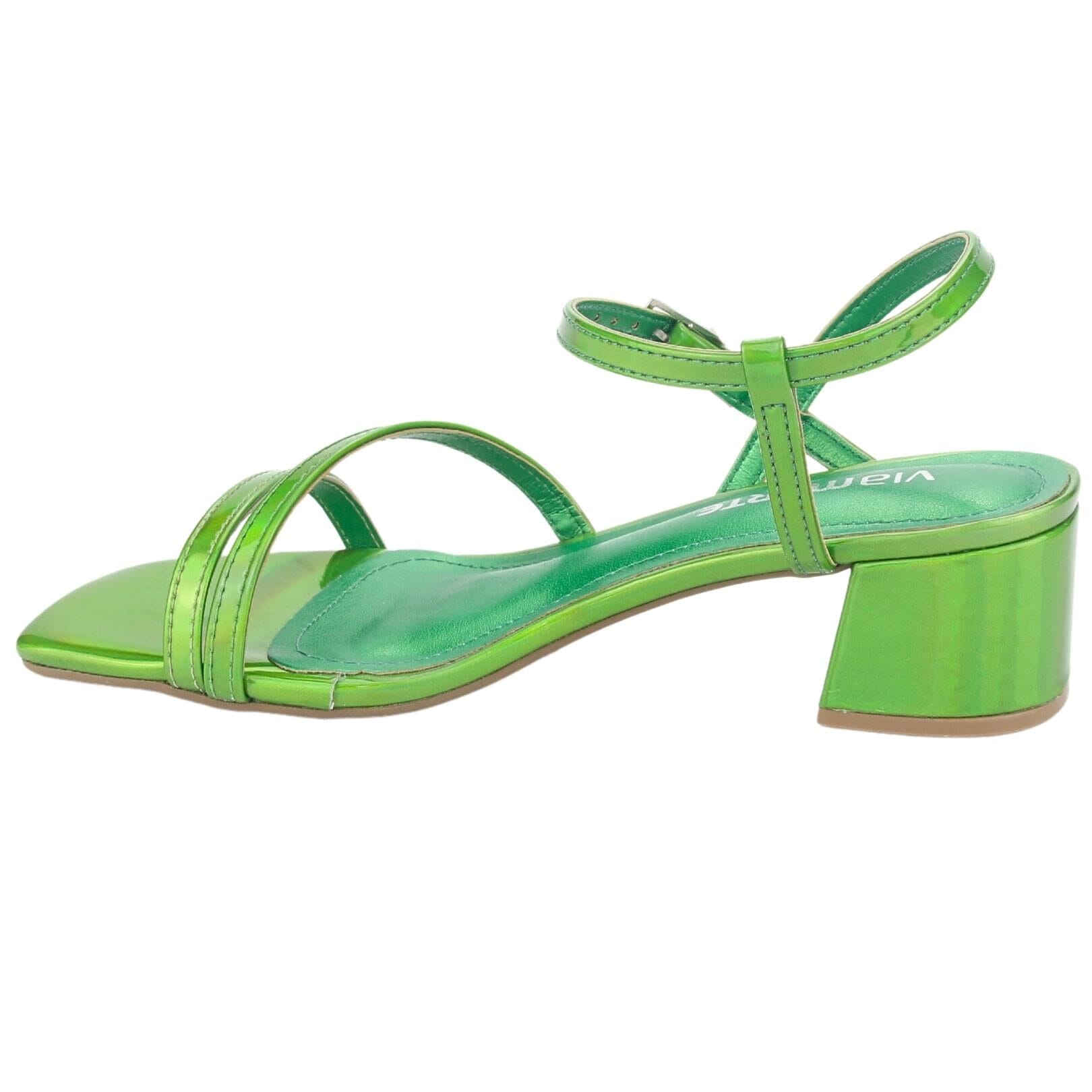 Sandalia Via Marte Mujer 23-9801 Floresta Casual Sandalias Taco Via Marte 