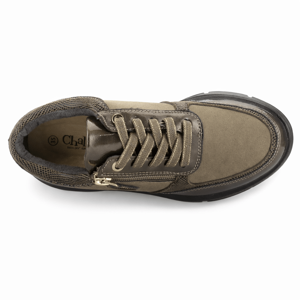 Zapatilla Beige Mujer Casual Chalada Graki Zapatillas Chalada 