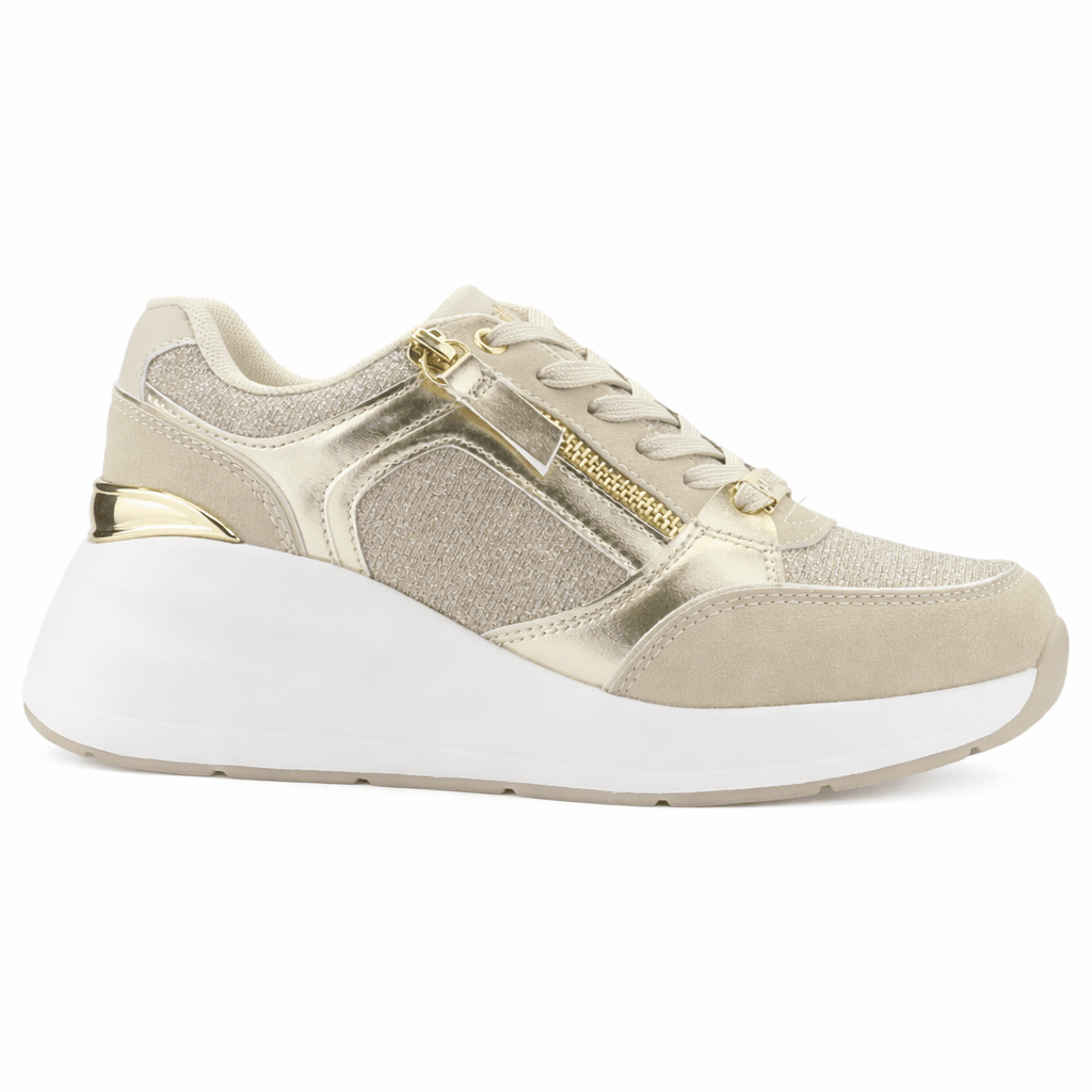 Zapatilla Beige Mujer Casual Chalada Joka Zapatillas Chalada 