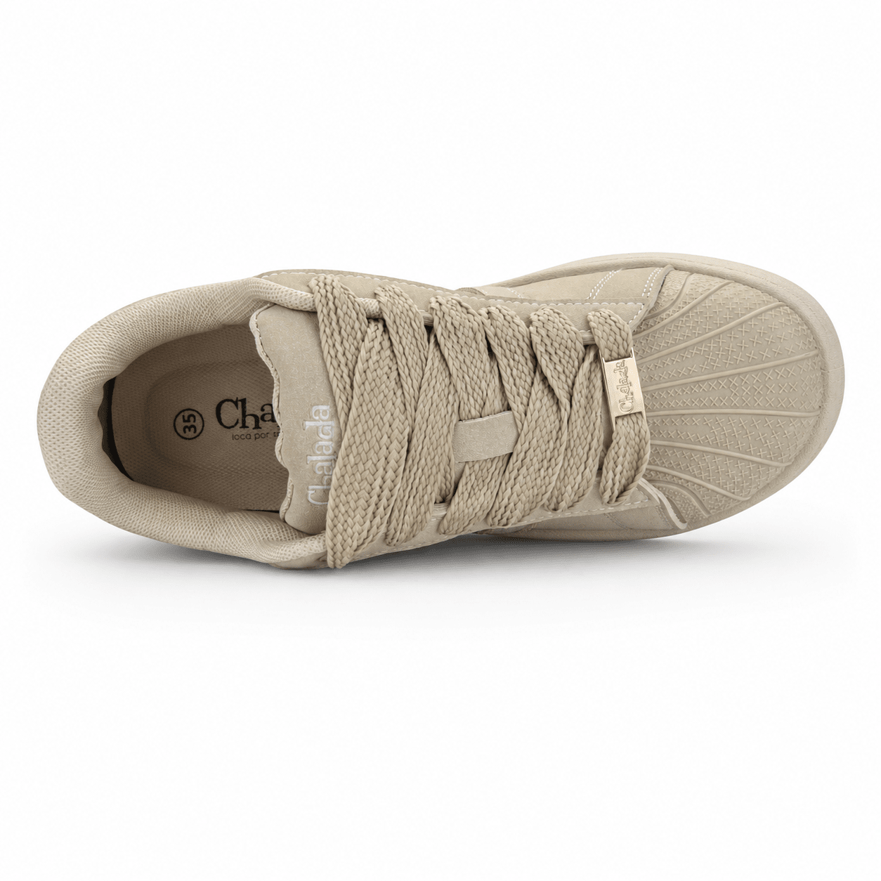 Zapatilla Beige Mujer Urbano Chalada Annie Zapatillas Chalada 