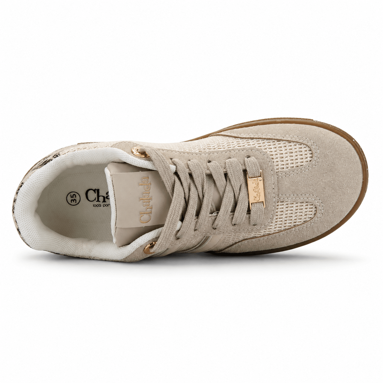 Zapatilla Beige Mujer Urbano Chalada Antu Zapatillas Chalada 