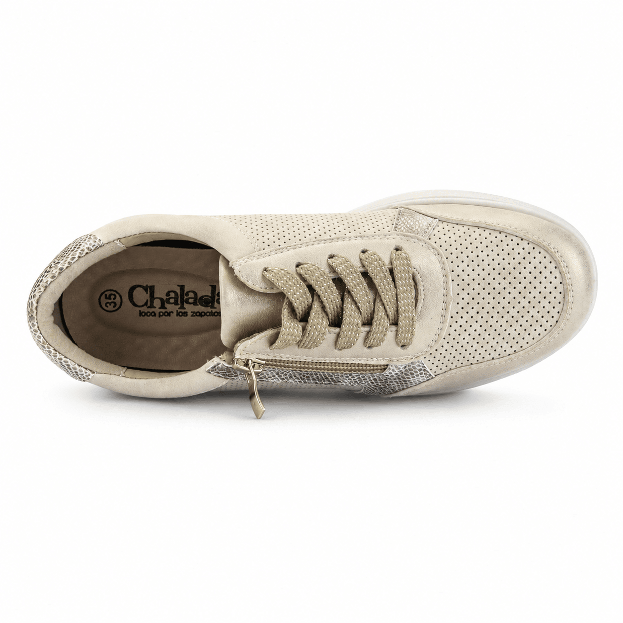 Zapatilla Beige Mujer Urbano Chalada Nuki Zapatillas Chalada 