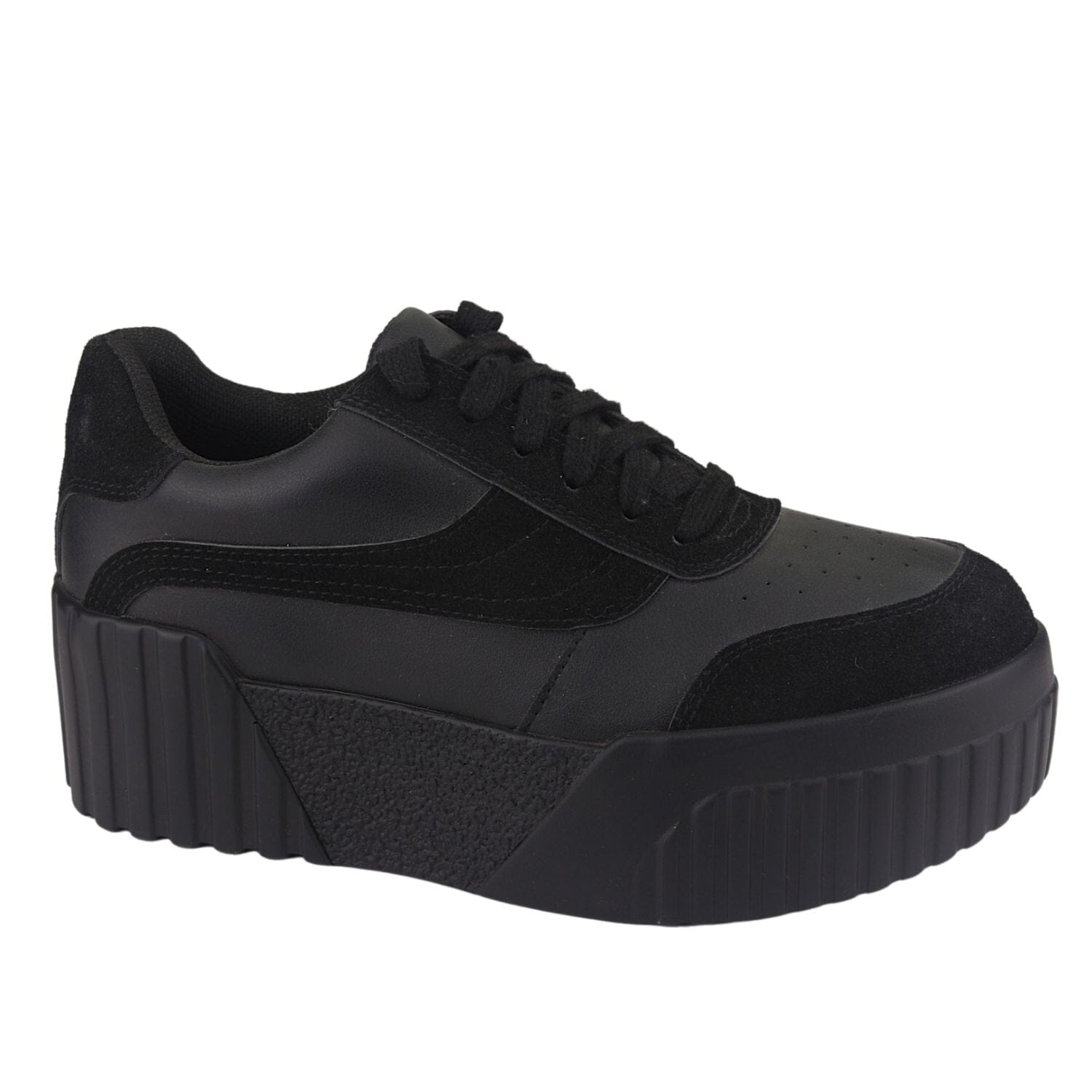 Zapatilla Chalada Mujer 38-Trust-1 Negro Moda Zapatillas Chalada 