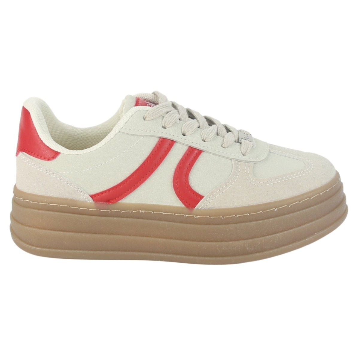 Zapatilla Chalada Mujer Andy-15 Beige Urbano Zapatillas Chalada 