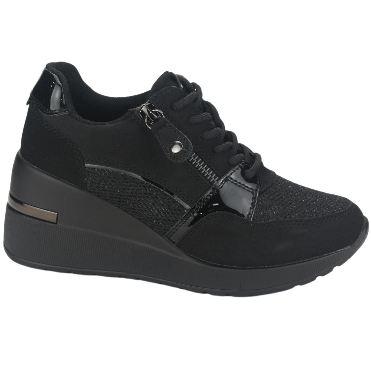 Zapatilla Chalada Mujer Bolden-5 Negro Urbano Zapatillas Chalada 