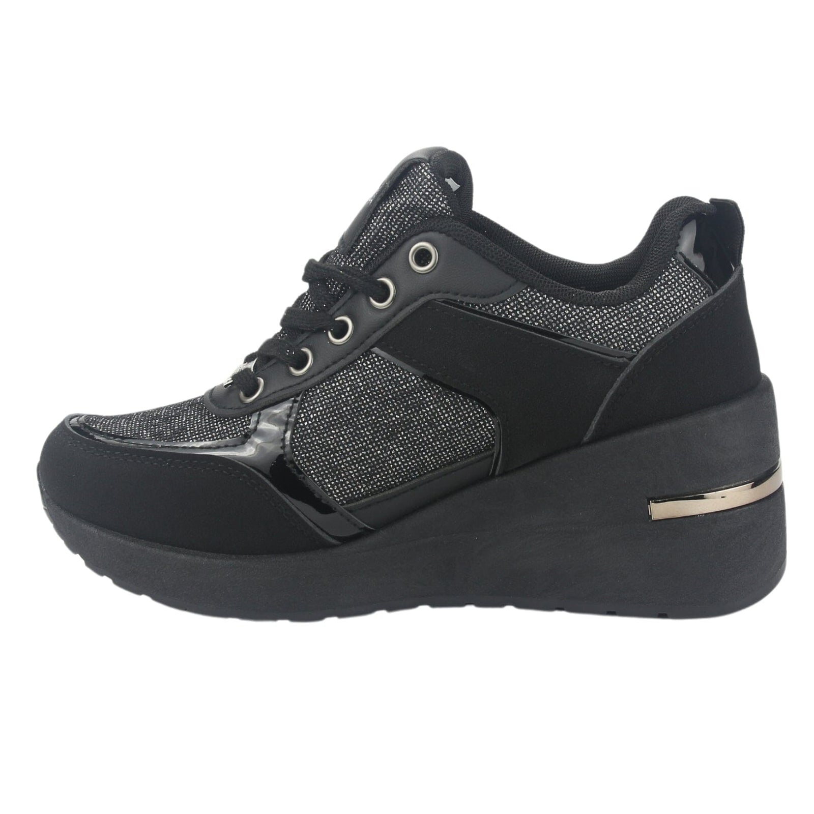 Zapatilla Chalada Mujer Bolki-1 Negro Urbano Zapatillas Chalada 