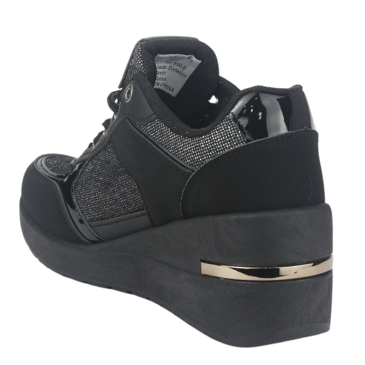 Zapatilla Chalada Mujer Bolki-1 Negro Urbano Zapatillas Chalada 