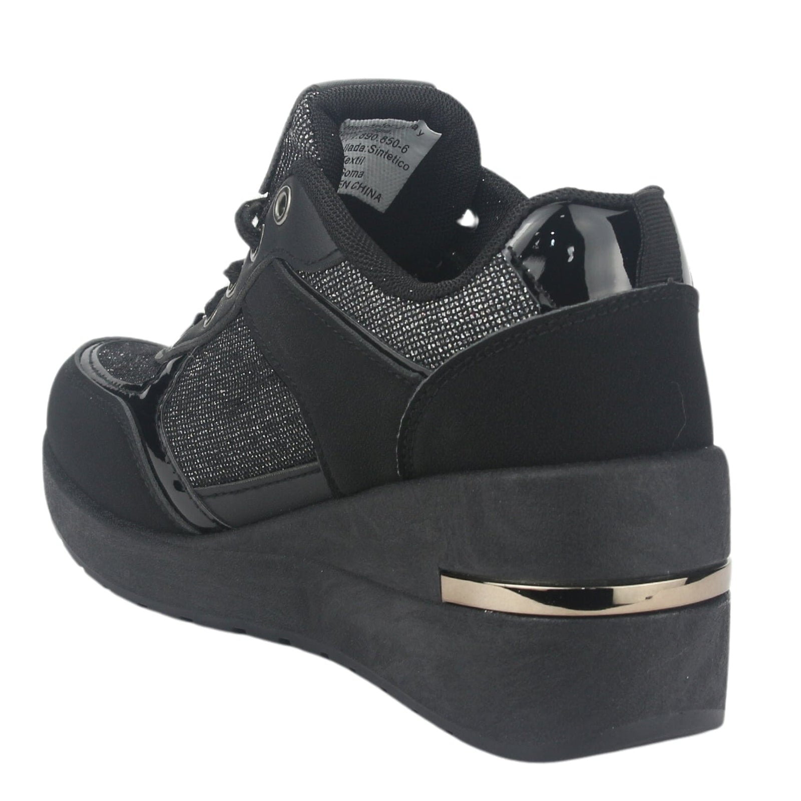 Zapatilla Chalada Mujer Bolki-1 Negro Urbano Zapatillas Chalada 