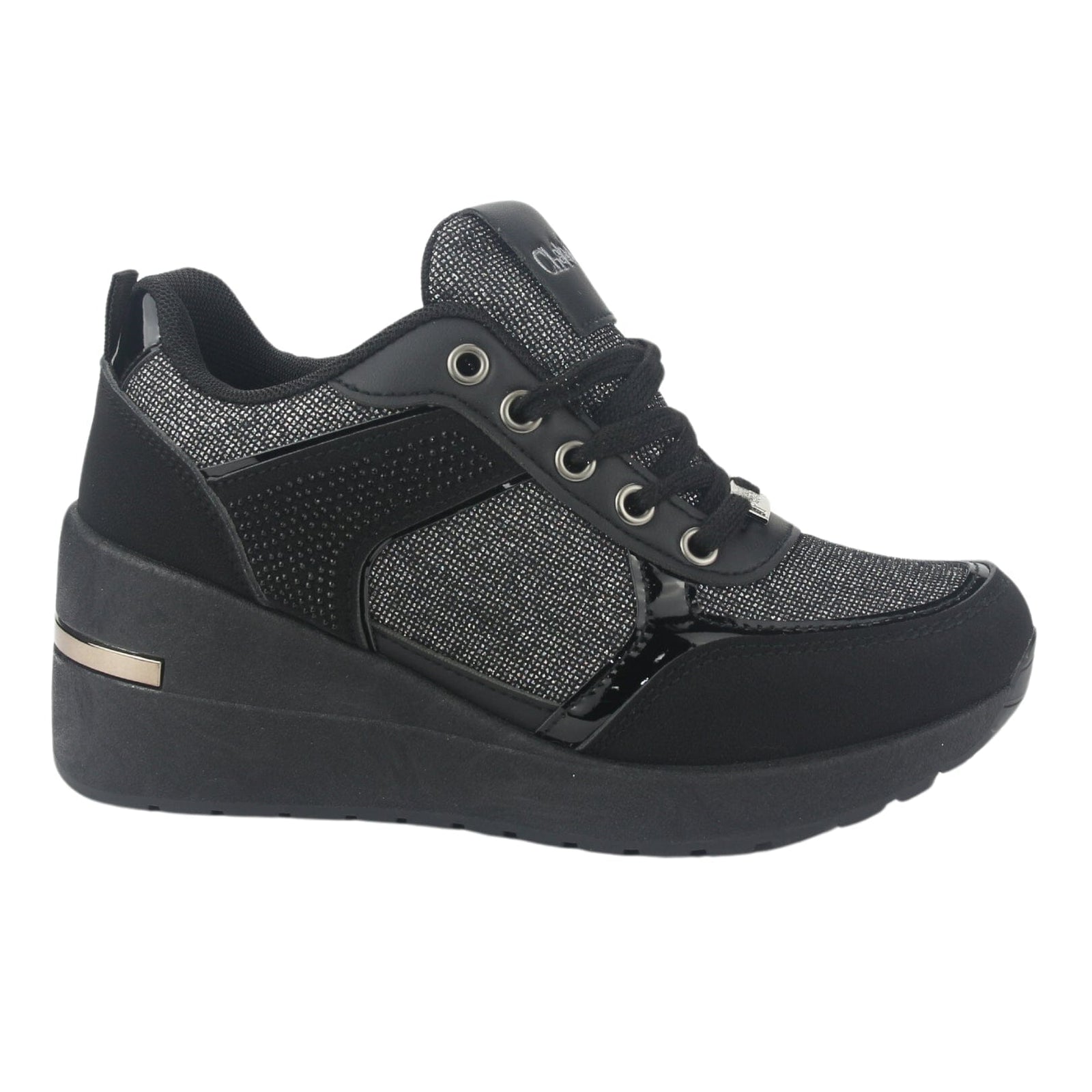 Zapatilla Chalada Mujer Bolki-1 Negro Urbano Zapatillas Chalada 