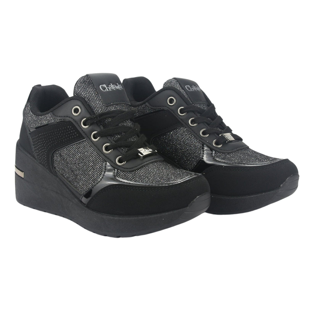 Zapatilla Chalada Mujer Bolki-1 Negro Urbano Zapatillas Chalada 