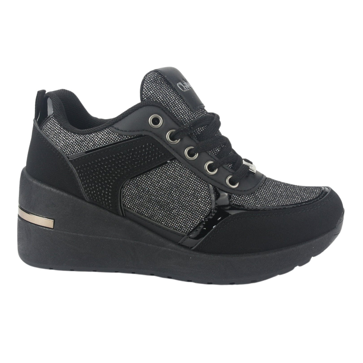 Zapatilla Chalada Mujer Bolki-1 Negro Urbano Zapatillas Urbanas Chalada 
