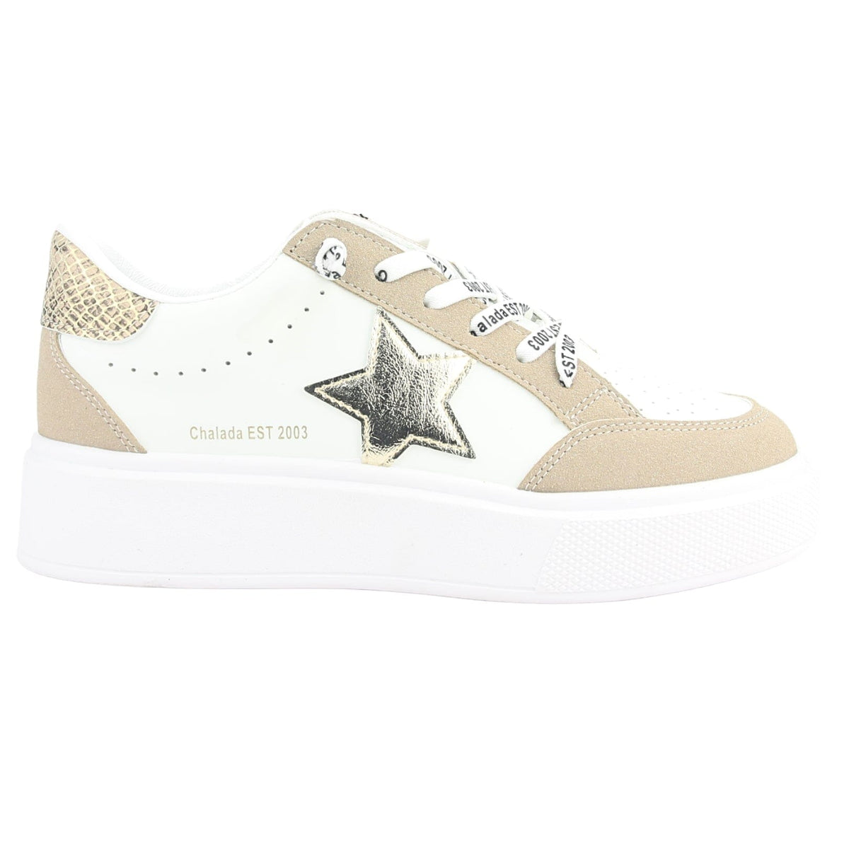 Zapatilla Chalada Mujer Candy-36 Blanco Urbano Zapatillas Urbanas Chalada 