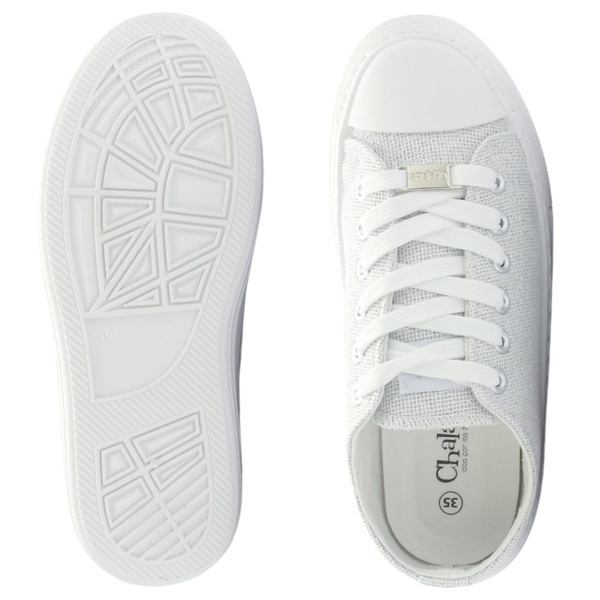 Zapatilla Chalada Mujer Clu-11 Plateado Urbano Zapatillas Urbanas Chalada 