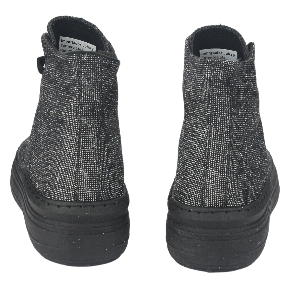 Zapatilla Chalada Mujer Clu-12 Negro Urbano Zapatillas Chalada 